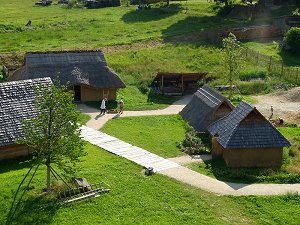 Slawisches Dorf im Geschichtspark Bärnau