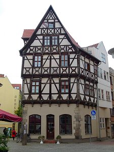 Fachwerkhaus in Halle