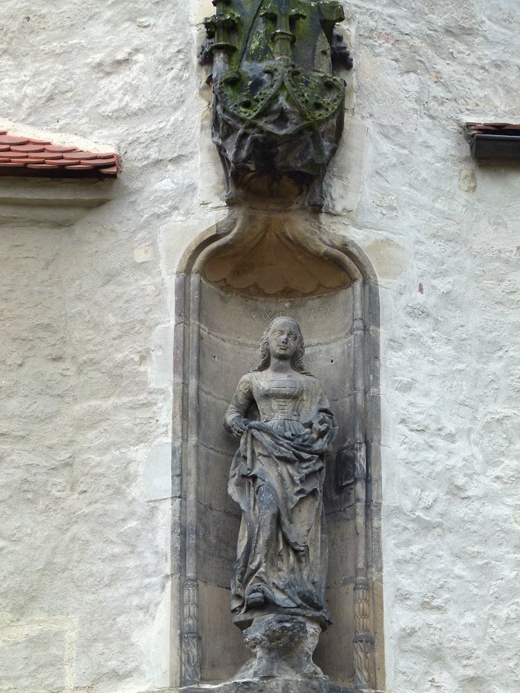 Die Heilige Katharina an der Moritzburg