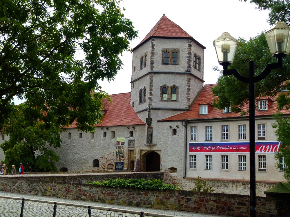 Die Moritzburg in Halle an der Saale