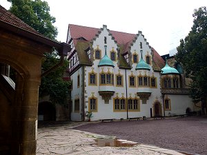 Das Talamt der Halloren in der Moritzburg in Halle