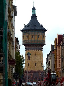 Der Wasserturm Nord in Halle