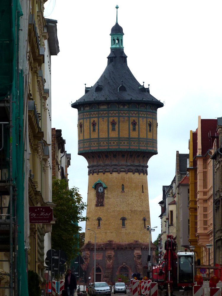 Der Wasserturm Nord in Halle